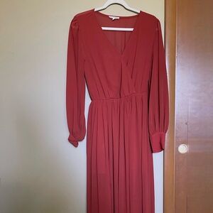 Baltic Born Celine Maxi Dress - Rust